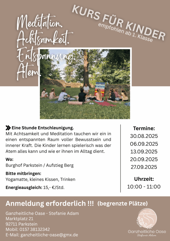 Meditation. Achtsamkeit. Entspannung. Atem.